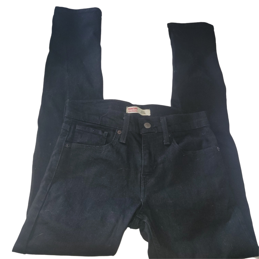 Levi's Signature Black Skinny Fit Jeans 28